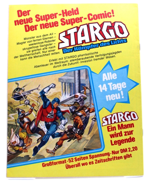 STARGO - Der Kämpfer des Lichts Comic Magazin Nr. 10: Das Labor der tausend Fallen